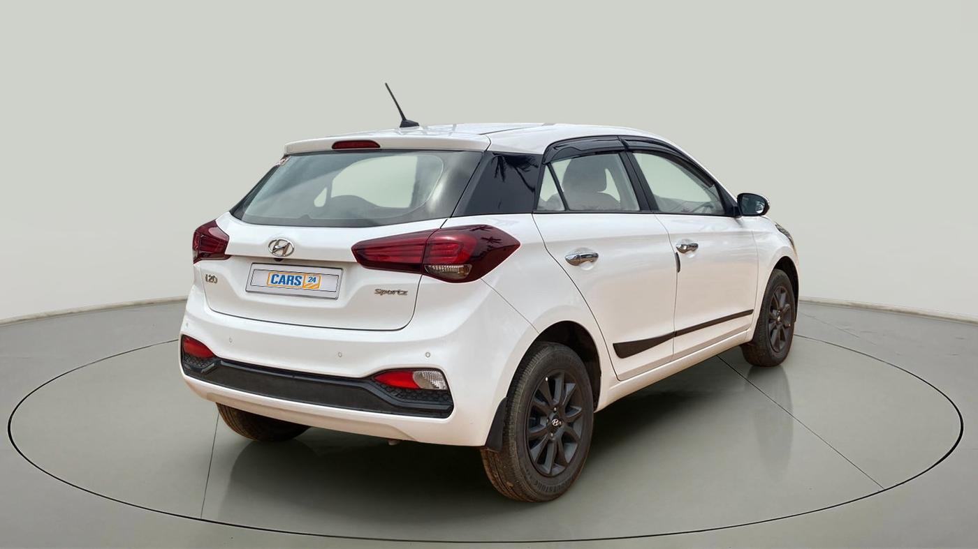 2019 Hyundai Elite i20 SPORTZ PLUS 1.2, Petrol, Manual, 21,831 km, Right Back Diagonal