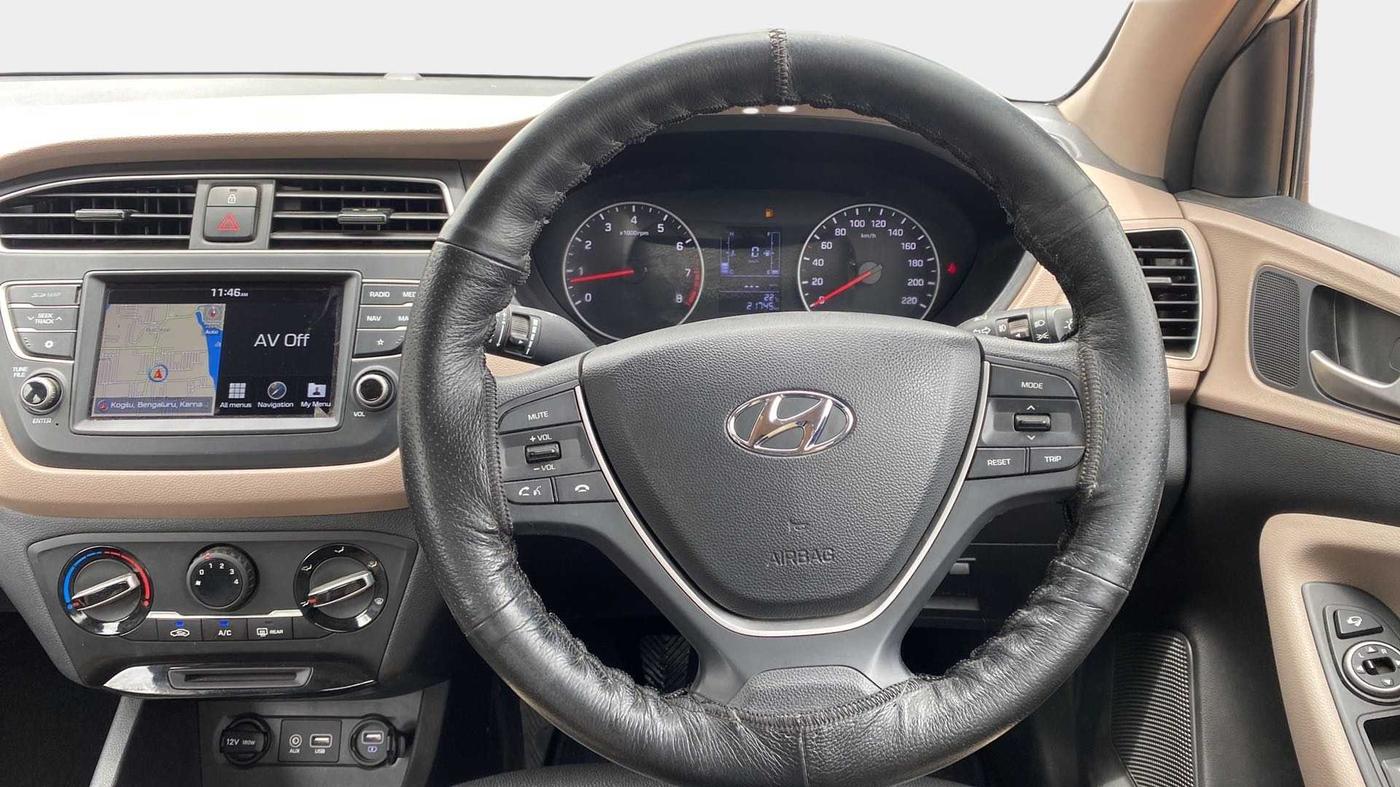 2019 Hyundai Elite i20 SPORTZ PLUS 1.2, Petrol, Manual, 21,831 km, Steering Wheel Close Up