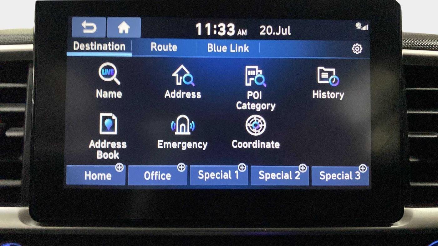 2019 Hyundai VENUE SX PLUS 1.0 TURBO DCT, Petrol, Automatic, 41,704 km, Air Conditioner