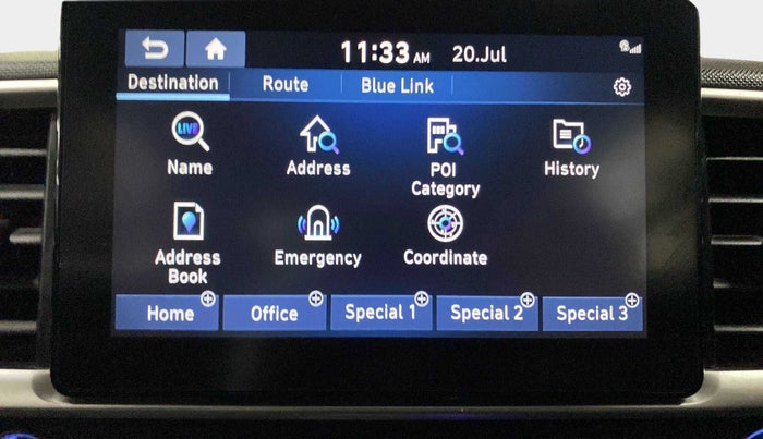 2019 Hyundai VENUE SX PLUS 1.0 TURBO DCT, Petrol, Automatic, 41,704 km, Air Conditioner