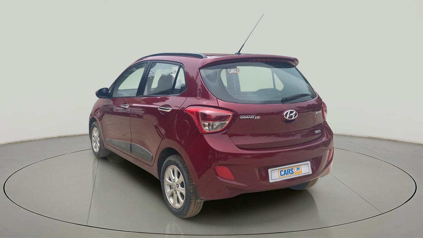 2016 Hyundai Grand i10 ASTA AT 1.2 KAPPA VTVT, Petrol, Automatic, 29,013 km, Left Back Diagonal