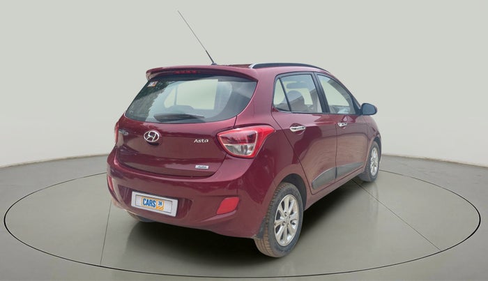 2016 Hyundai Grand i10 ASTA AT 1.2 KAPPA VTVT, Petrol, Automatic, 29,013 km, Right Back Diagonal