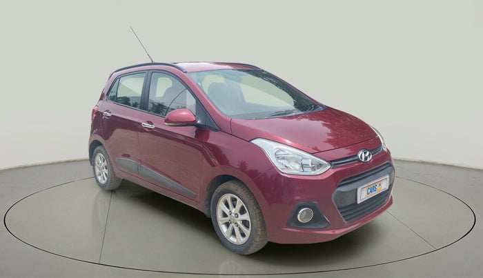 2016 Hyundai Grand i10 ASTA AT 1.2 KAPPA VTVT, Petrol, Automatic, 29,013 km, Right Front Diagonal