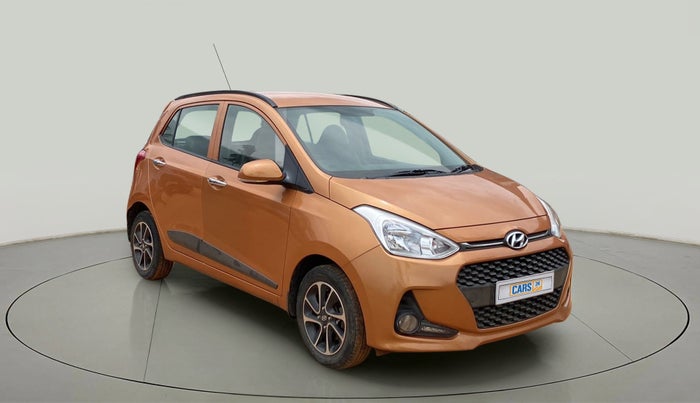 2017 Hyundai Grand i10 ASTA 1.2 KAPPA VTVT, Petrol, Manual, 40,795 km, Right Front Diagonal