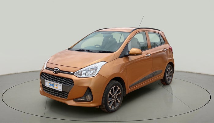 2017 Hyundai Grand i10 ASTA 1.2 KAPPA VTVT, Petrol, Manual, 40,795 km, Left Front Diagonal