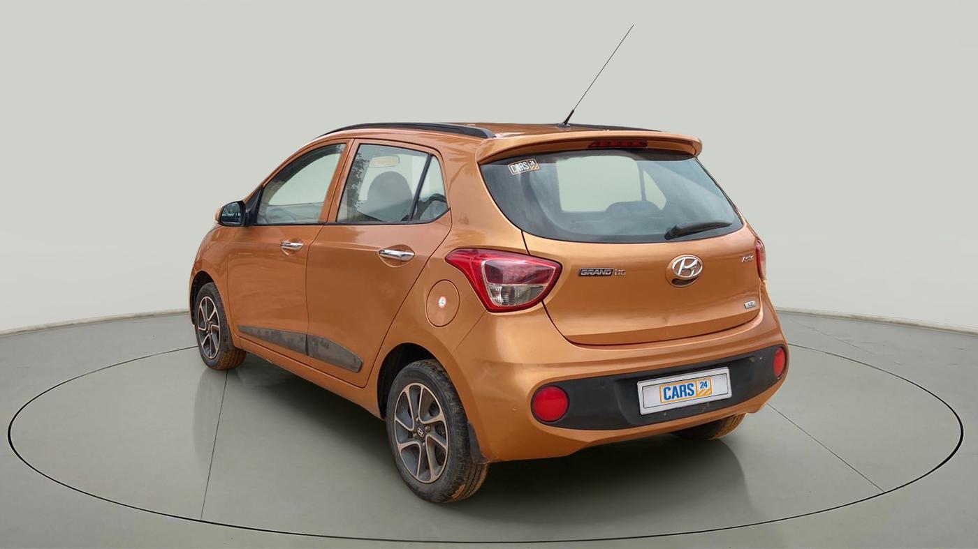 2017 Hyundai Grand i10 ASTA 1.2 KAPPA VTVT, Petrol, Manual, 40,795 km, Left Back Diagonal