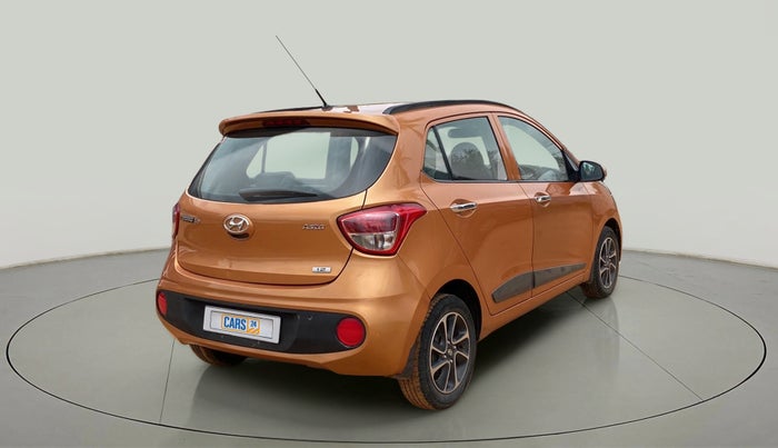 2017 Hyundai Grand i10 ASTA 1.2 KAPPA VTVT, Petrol, Manual, 40,795 km, Right Back Diagonal