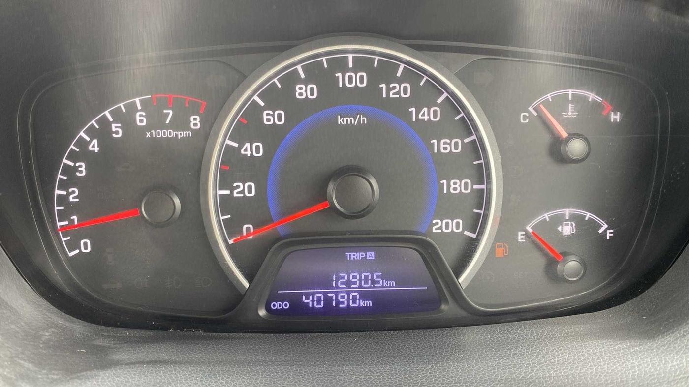 2017 Hyundai Grand i10 ASTA 1.2 KAPPA VTVT, Petrol, Manual, 40,795 km, Odometer Image