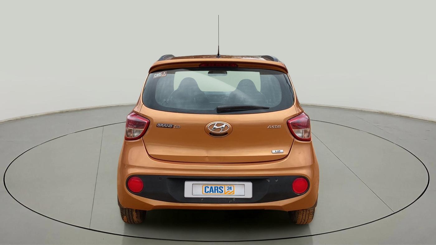 2017 Hyundai Grand i10 ASTA 1.2 KAPPA VTVT, Petrol, Manual, 40,795 km, Back/Rear