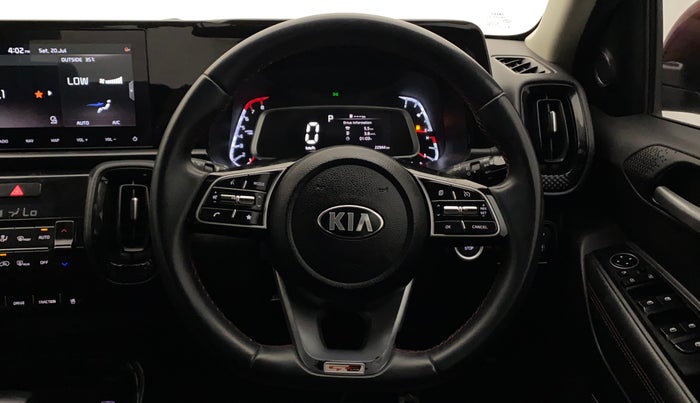 2021 KIA SONET GTX PLUS 1.0 DCT, Petrol, Automatic, 22,944 km, Steering Wheel Close Up