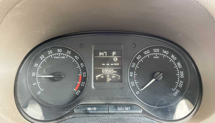 2015 Skoda Rapid 1.5 TDI CR ELEGANCE AT, Diesel, Automatic, 70,476 km, Odometer Image