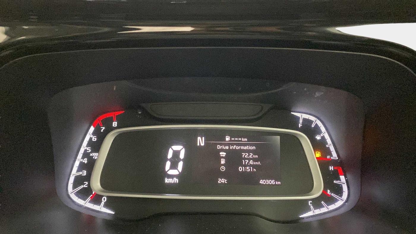2021 KIA SONET GTX PLUS 1.0 IMT, Petrol, Manual, 40,234 km, Odometer Image