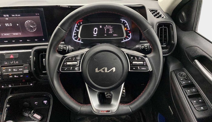 2021 KIA SONET GTX PLUS 1.0 IMT, Petrol, Manual, 40,234 km, Steering Wheel Close Up