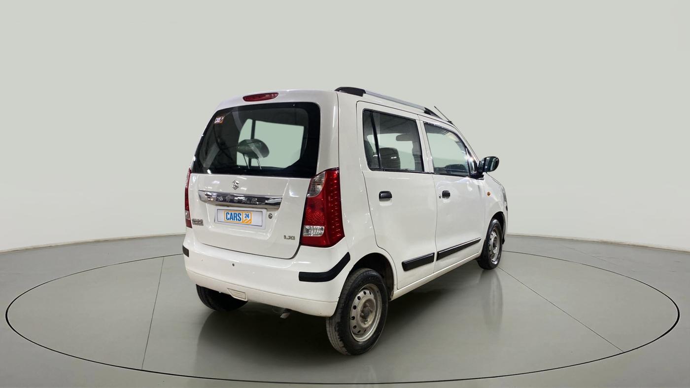 2017 Maruti Wagon R 1.0 LXI CNG, CNG, Manual, 56,945 km, Right Back Diagonal