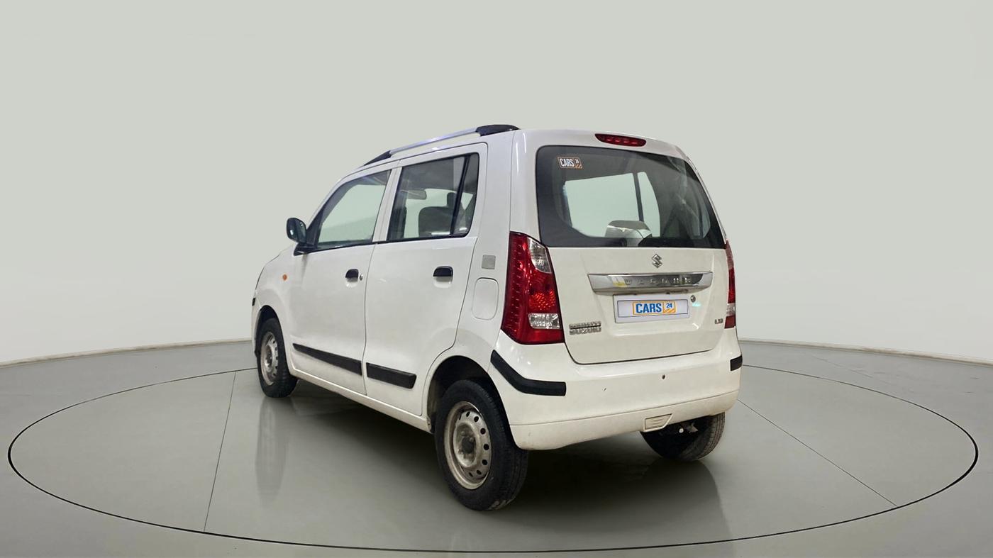 2017 Maruti Wagon R 1.0 LXI CNG, CNG, Manual, 56,945 km, Left Back Diagonal