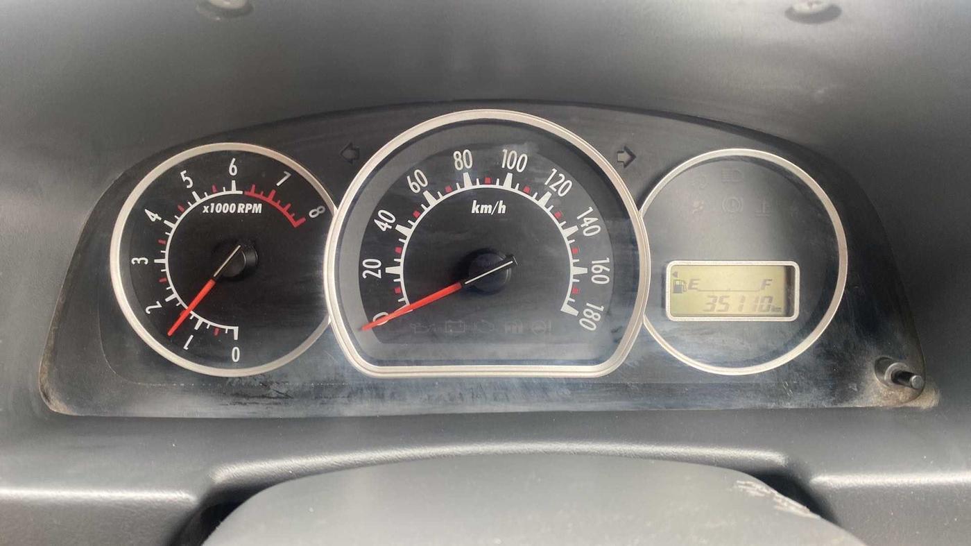2012 Maruti Alto K10 VXI, Petrol, Manual, 35,084 km, Odometer Image