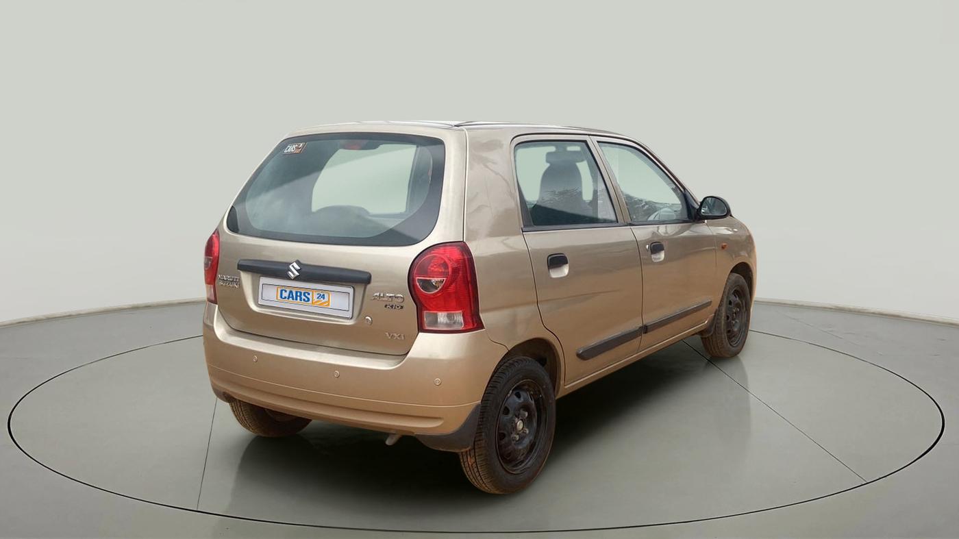 2012 Maruti Alto K10 VXI, Petrol, Manual, 35,084 km, Right Back Diagonal