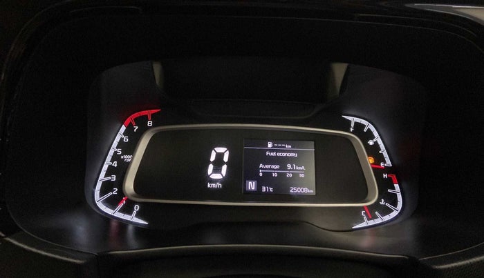 2021 KIA SONET HTX 1.0 IMT, Petrol, Manual, 24,996 km, Odometer Image