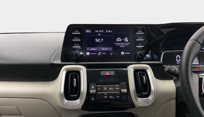 2021 KIA SONET HTX 1.0 IMT, Petrol, Manual, 24,996 km, Air Conditioner
