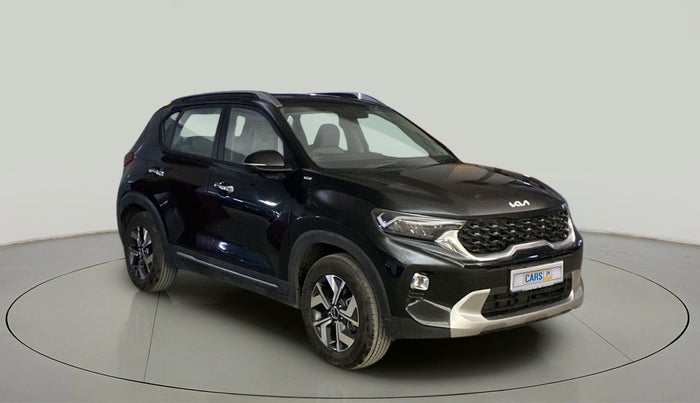 2021 KIA SONET HTX 1.0 IMT, Petrol, Manual, 24,996 km, Right Front Diagonal