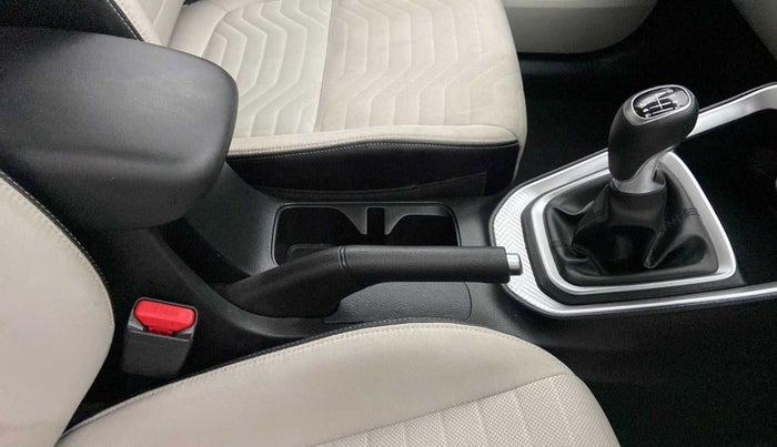 2021 KIA SONET HTX 1.0 IMT, Petrol, Manual, 24,996 km, Gear Lever