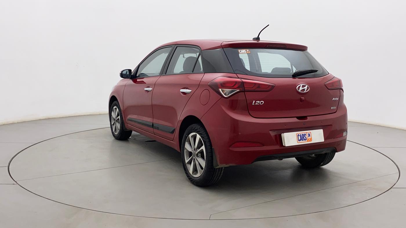 2016 Hyundai Elite i20 ASTA 1.2 (O), Petrol, Manual, 63,178 km, Left Back Diagonal