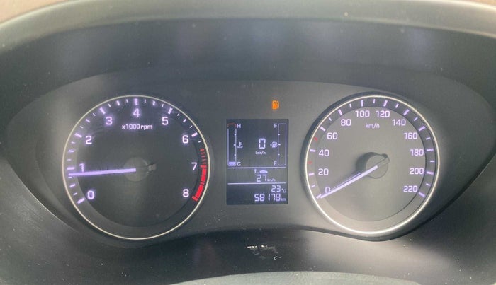 2016 Hyundai Elite i20 SPORTZ 1.2, Petrol, Manual, 58,161 km, Odometer Image