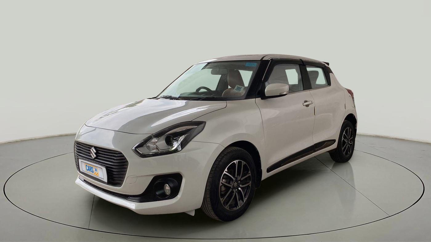 2020 Maruti Swift ZXI PLUS AMT, Petrol, Automatic, 45,992 km, Left Front Diagonal