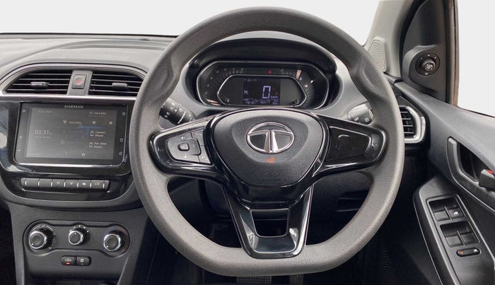 2023 Tata TIAGO NRG XZ AMT, Petrol, Automatic, 7,402 km, Steering Wheel Close Up
