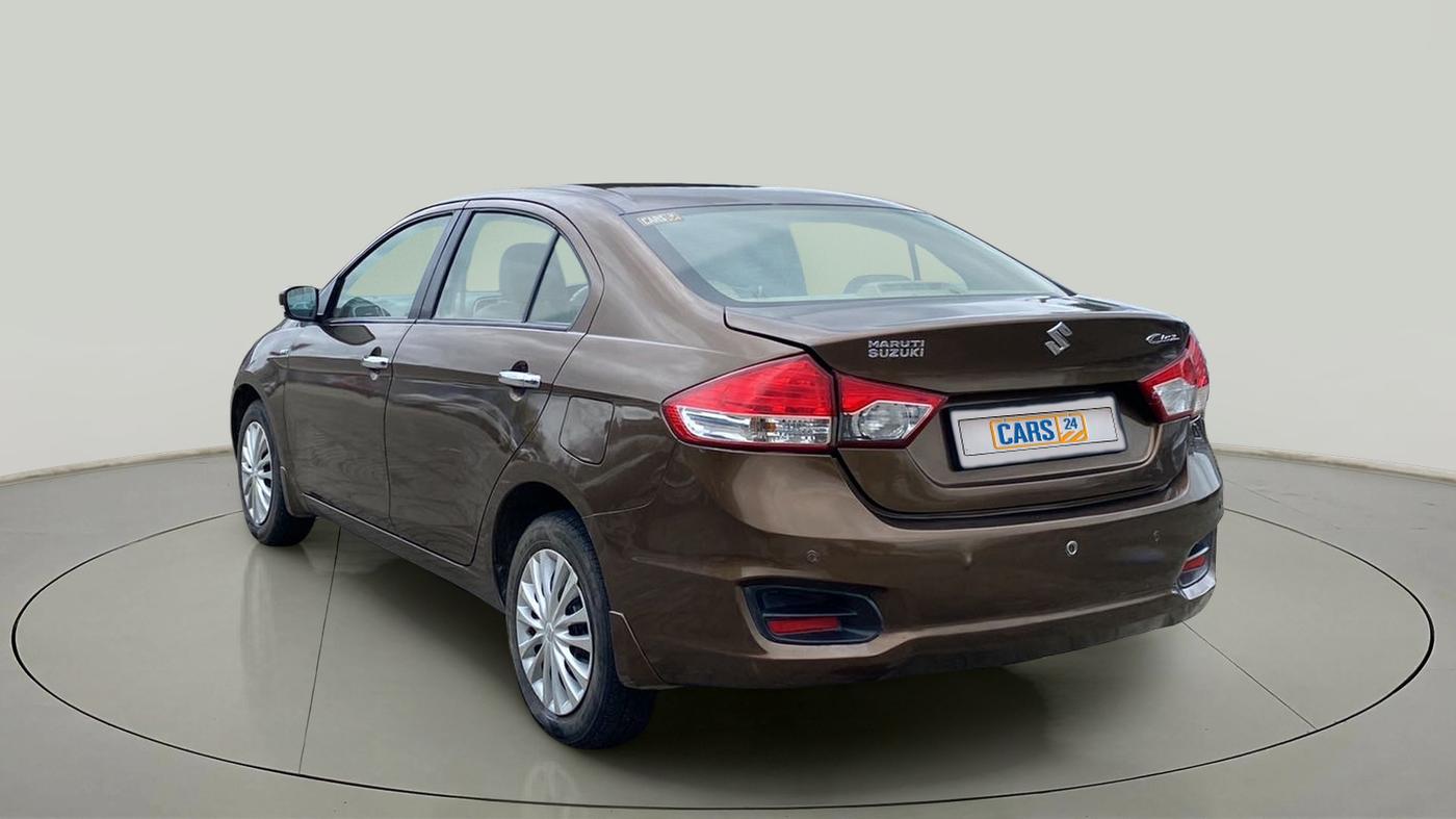 2017 Maruti Ciaz VXI+, Petrol, Manual, 62,978 km, Left Back Diagonal