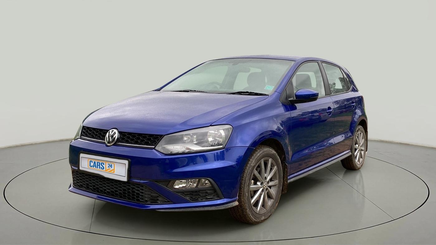 2021 Volkswagen Polo HIGHLINE PLUS 1.0L TSI AT, Petrol, Automatic, 44,597 km, Left Front Diagonal