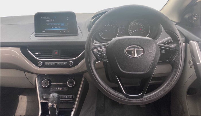2019 Tata NEXON XZA PLUS PETROL DUAL TONE, Petrol, Automatic, 39,347 km, Steering Wheel Close Up