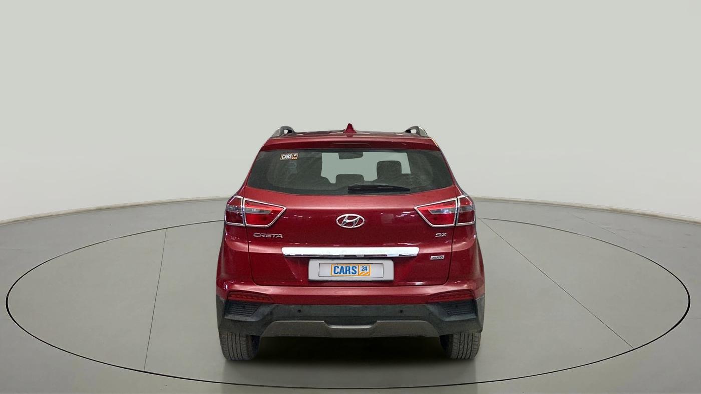 2017 Hyundai Creta SX PLUS AT 1.6 PETROL, Petrol, Automatic, 41,973 km, Back/Rear