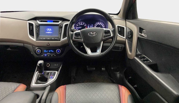 2017 Hyundai Creta SX PLUS AT 1.6 PETROL, Petrol, Automatic, 41,973 km, Steering Wheel Close Up