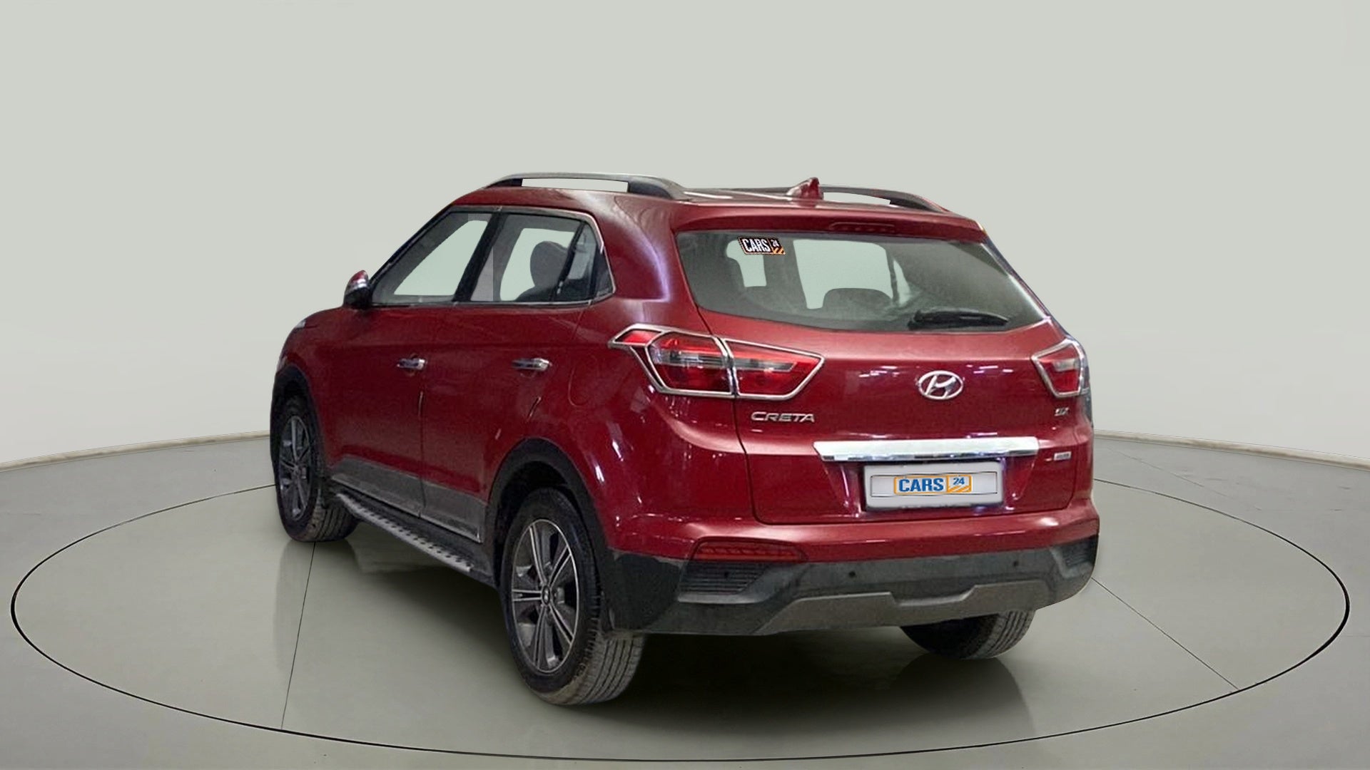 2017 Hyundai Creta SX PLUS AT 1.6 PETROL, Petrol, Automatic, 41,973 km, Left Back Diagonal