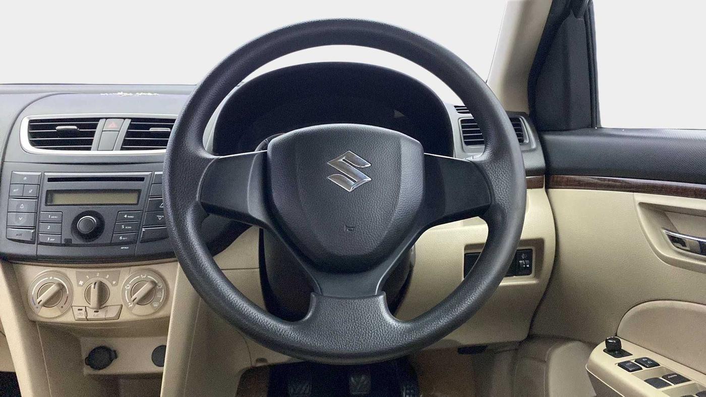 2014 Maruti Swift Dzire VDI, Diesel, Manual, 89,184 km, Steering Wheel Close Up
