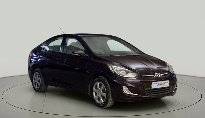 2013 Hyundai Verna FLUIDIC 1.6 VTVT EX, Petrol, Manual, 75,843 km, Right Front Diagonal