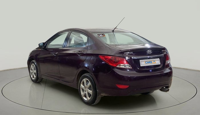 2013 Hyundai Verna FLUIDIC 1.6 VTVT EX, Petrol, Manual, 75,843 km, Left Back Diagonal