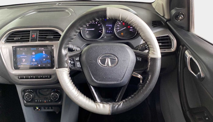 2018 Tata TIGOR XZ PLUS PETROL, CNG, Manual, 44,855 km, Steering Wheel Close Up