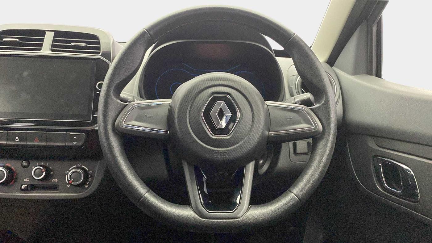 2020 Renault Kwid RXT 1.0 AMT (O), Petrol, Automatic, 24,291 km, Steering Wheel Close Up