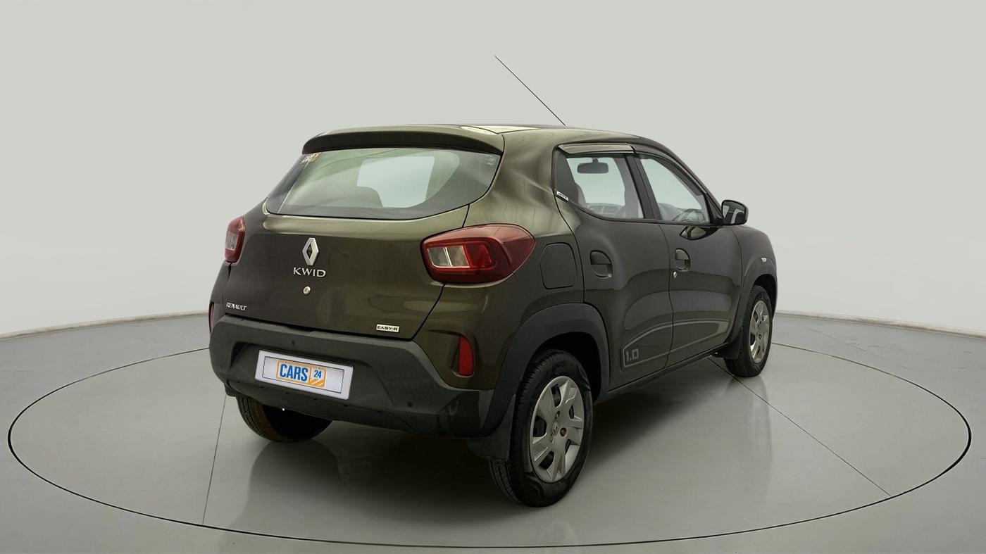 2020 Renault Kwid RXT 1.0 AMT (O), Petrol, Automatic, 24,291 km, Right Back Diagonal