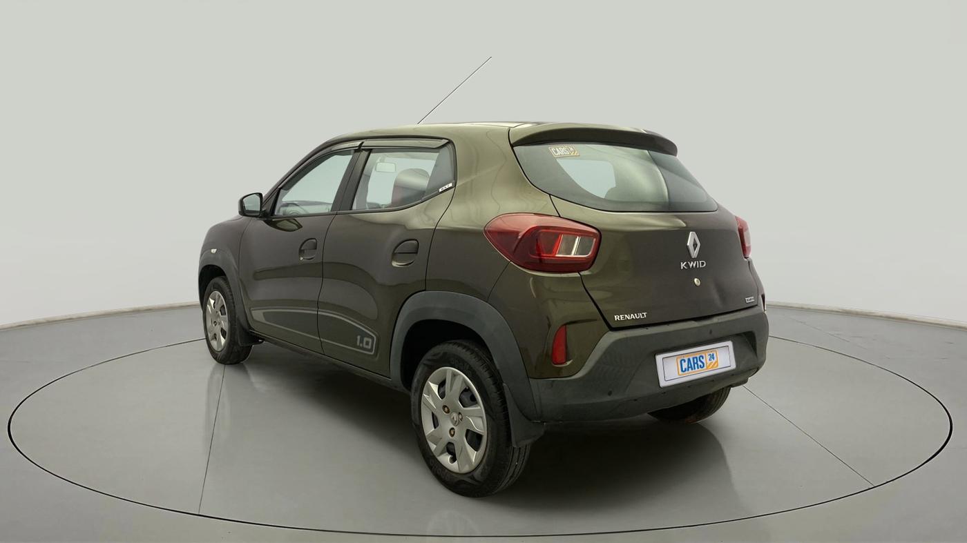 2020 Renault Kwid RXT 1.0 AMT (O), Petrol, Automatic, 24,291 km, Left Back Diagonal
