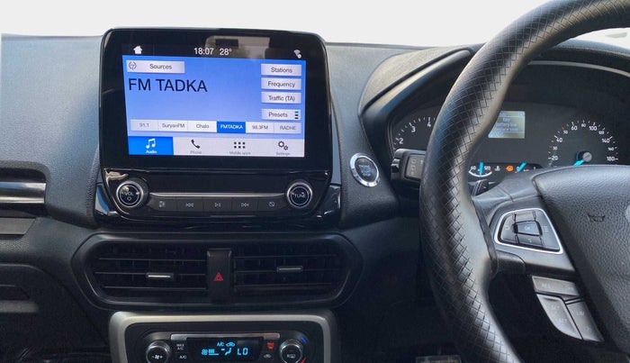 2018 Ford Ecosport TITANIUM + 1.5L PETROL AT, Petrol, Automatic, 46,047 km, Air Conditioner