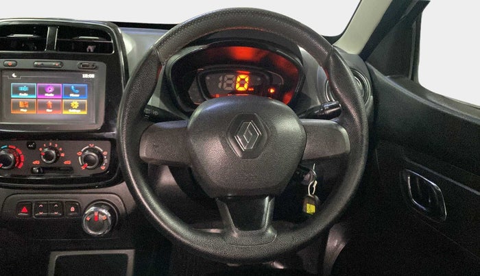 2018 Renault Kwid RXT 1.0 AMT (O), Petrol, Automatic, 38,847 km, Steering Wheel Close Up