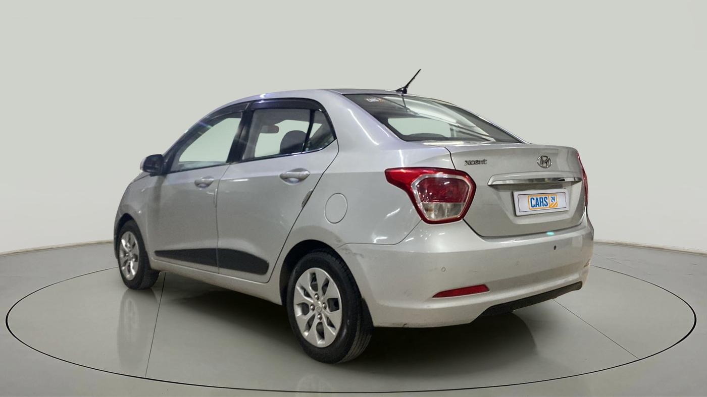 2015 Hyundai Xcent S 1.2, CNG, Manual, 46,038 km, Left Back Diagonal