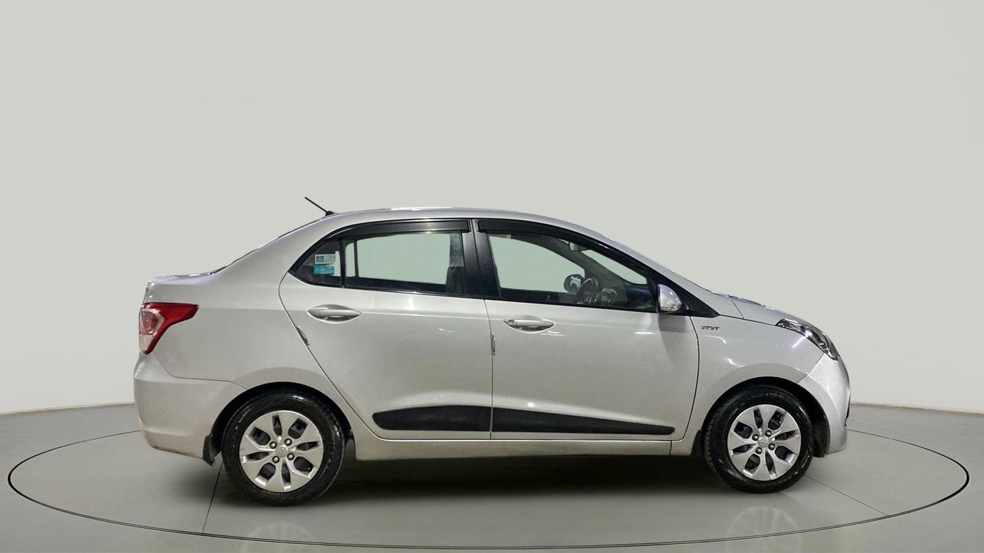 2015 Hyundai Xcent S 1.2, CNG, Manual, 46,038 km, Right Side View