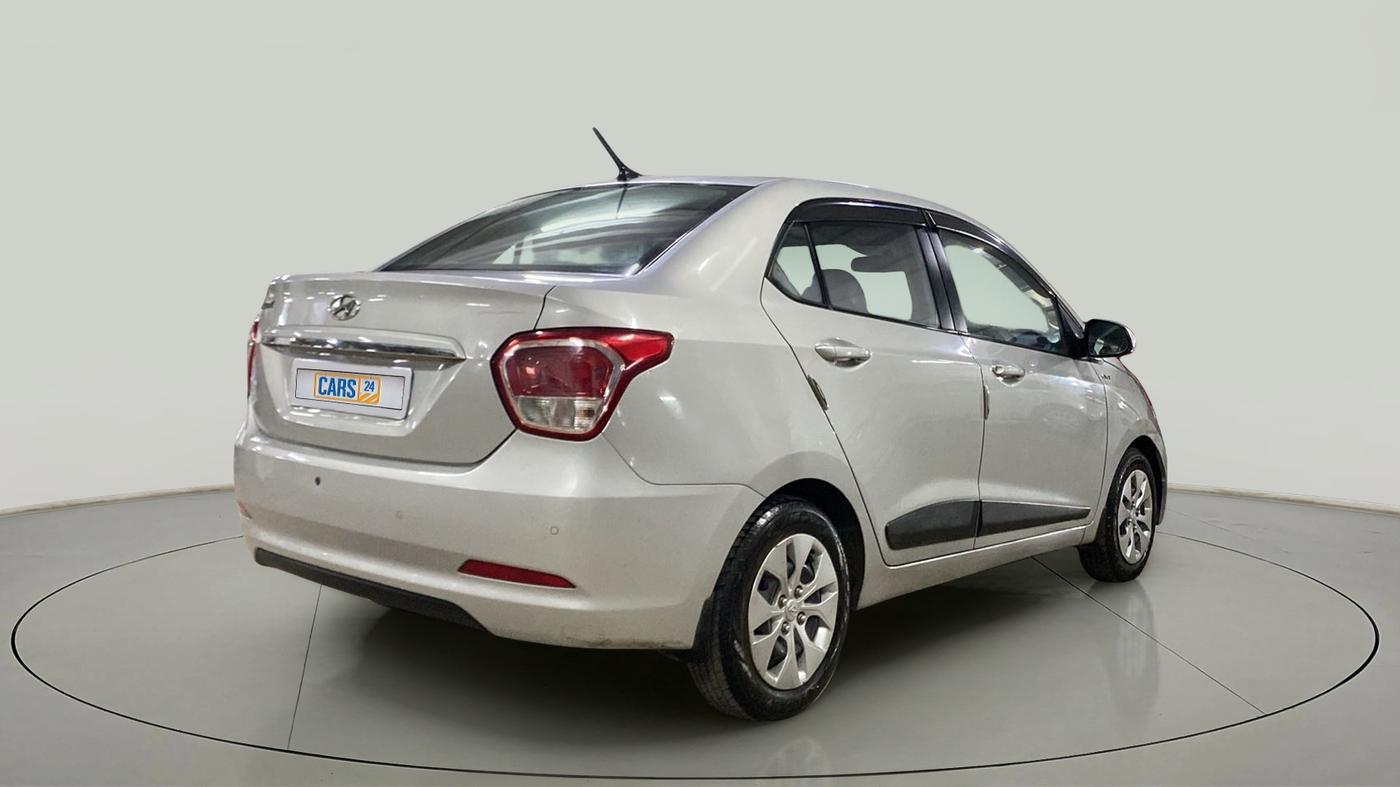 2015 Hyundai Xcent S 1.2, CNG, Manual, 46,038 km, Right Back Diagonal
