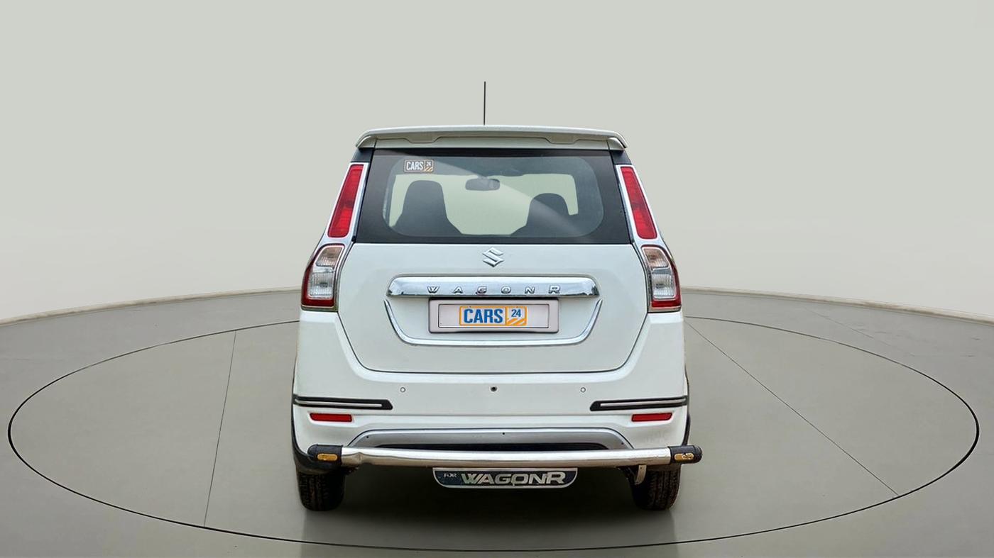 2019 Maruti New Wagon-R VXI 1.0 AMT, Petrol, Automatic, 95,456 km, Back/Rear