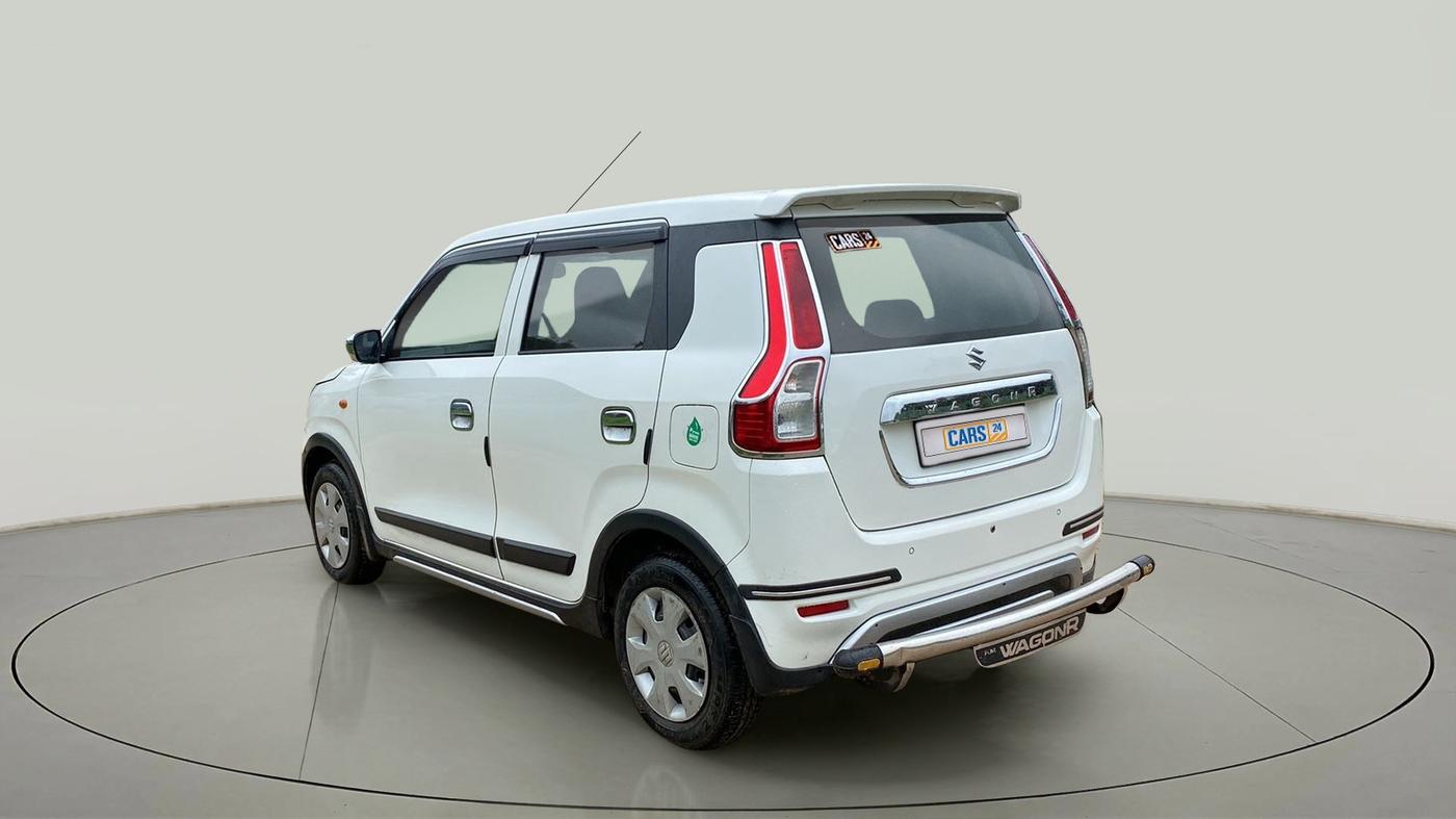 2019 Maruti New Wagon-R VXI 1.0 AMT, Petrol, Automatic, 95,456 km, Left Back Diagonal