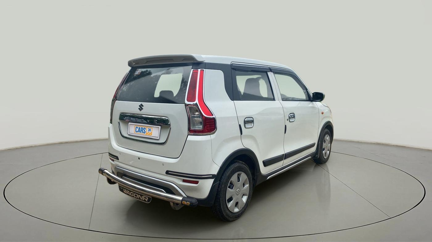 2019 Maruti New Wagon-R VXI 1.0 AMT, Petrol, Automatic, 95,456 km, Right Back Diagonal